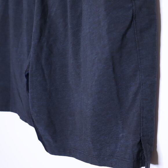 LULULEMON T.H.E. Short Linerless 9" Heather Allover Iron Blue True Navy Men's M - Picture 7 of 9